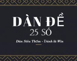 Kinh nghiệm dàn đề 25 số